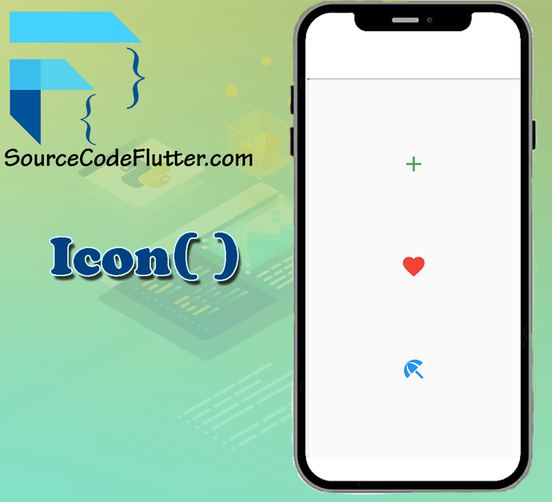 icon in flutter